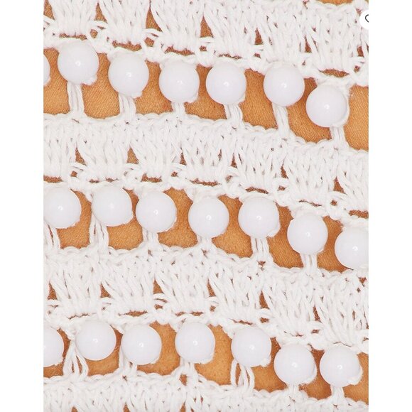 NEW CeliaB x REVOLVE White Baffin Crochet Crop Top NWT - Size M - Picture 7 of 11